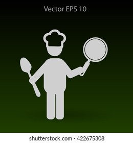 cook vector icon