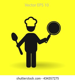 cook vector icon