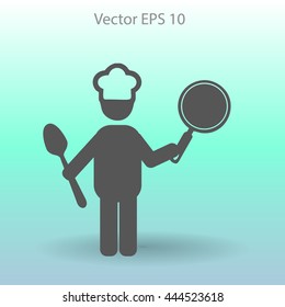 cook vector icon