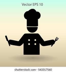 cook vector icon