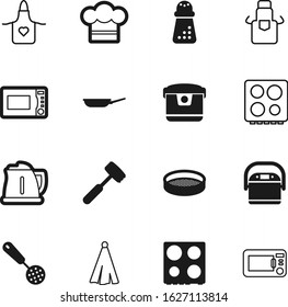 cook vector icon set such as: thermal, accessory, steak, mill, teapot, textile, vintage, steam, retro, hobs, lines, breakfast, building, sieve, coffee, beauty, shape, pictogram, power, fashion