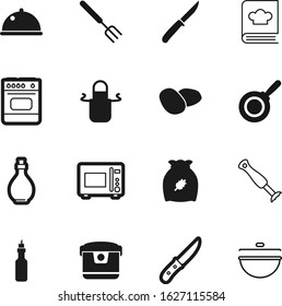 cook vector icon set such as: fiber, set, drop, editable, multicooker, microwave, halloween, tray, stove, mixer, potato, dome, menu, garment, culinary, industry, root, lid, outline, potatoes, magic