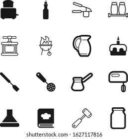 cook vector icon set such as: book, button, plate, grill, canning, mason, tasty, hood, chef, pepper, cafe, nobody, exhaust, spice, holiday, pottery, barbecue, business, water, summer, beverage, label