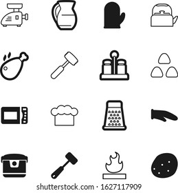 cook vector icon set such as: culinary, accessory, dinner, multicooker, house, delicious, plant, natural, electrical, outdoor, jug, nobody, cereal, fresh, warning, image, jar, ripe, dark, fast