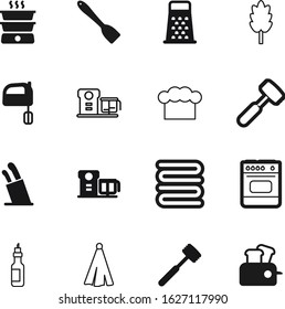 cook vector icon set such as: grated, house, stand, stove, handle, cereal, package, wooden, french, cereals, ingredient, nature, grain, oil, cheese, liquid, sharp, hat, boiler, oven, mobile, box