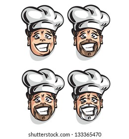 Cook. Vector illustration