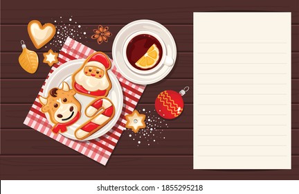 Cookbook of Christmas cookies baking recipes,