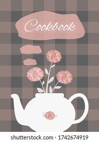 Cookbook Cover Template, Recipe Background