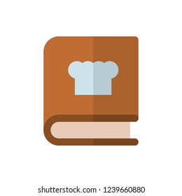 cookbook flat vector icon