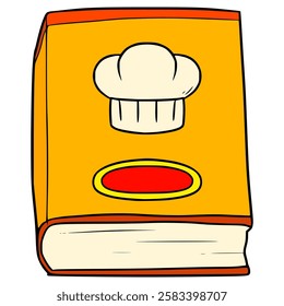 cookbook illustration hand drawn isolated vector