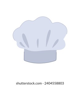 cooker chef hat cartoon. restaurant food, bakery culinary, symbol baker cooker chef hat sign. isolated symbol vector illustration