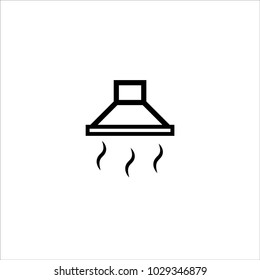 cooker hood icon vector