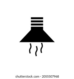 Cooker hood Icon vector symbol illustration 