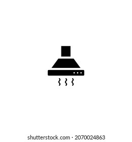 Cooker hood simple flat icon vector illustration