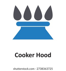 Cooker hood Vector icon which can easily modify or edit

