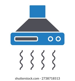 Cooker hood Vector icon which can easily modify or edit

