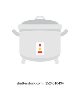 Cooker icon. Flat illustration of cooker vector icon for web design