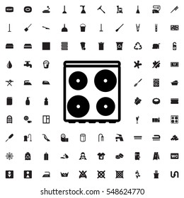 cooker icon illustration isolated vector sign symbol