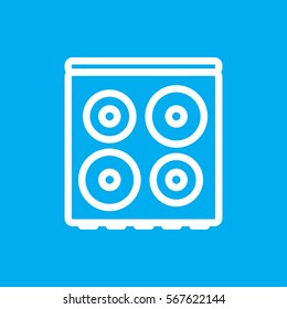 cooker icon illustration isolated vector sign symbol