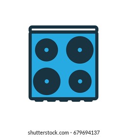 cooker icon illustration isolated vector sign symbol