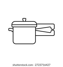 Icono de cocina con fondo blanco Vector Ilustración de stock