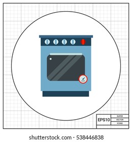 Cooker with oven