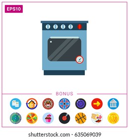Cooker with oven
