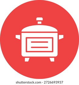 Design-Illustration für Cooker-Vektorsymbol