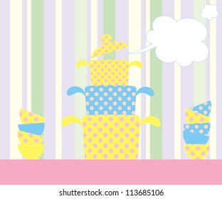 Cookery card / Vector illustration