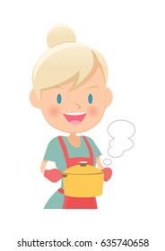 Cookery was completed