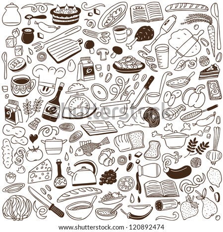 Cookery - doodles collection