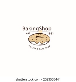 cookie and bakery logo vector 