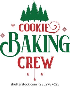 Cookie Baking Crew - Christmas Design