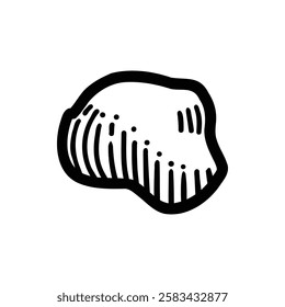 Cookie and biscuit doodle. Desserts, pastry, crackers, chocolate chip cookies in sketch style. Hand drawn vector illustration isolated on white background for your design