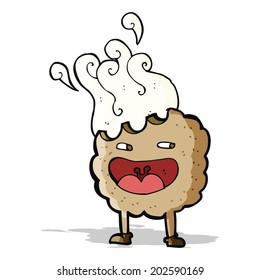 personaje de caricatura de cookies