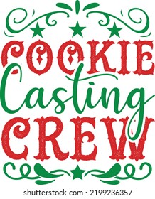 cookie casting crew vector file