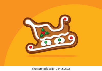 cookie christmas Sled