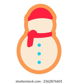 cookie christmas sweetness baking gift icon elemen