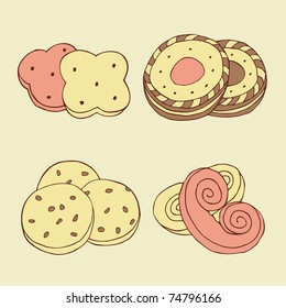 cookie collection vector