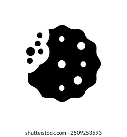 cookie concept line icon. Simple element illustration. cookie concept outline symbol design.