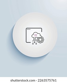 Cookie Consent solution icon vector design svg