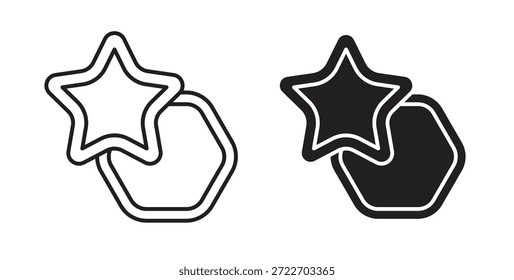 Cookie-Cutter-Symbol, einzelne Vektorgrafik. Vektorpiktogramm für Web und App
