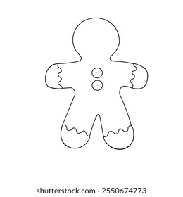 Cookie design simple for winter theme