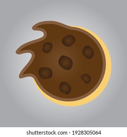 Cookie Design, Vektorgrafik in Ai.