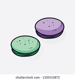 Cookie element for cafe and pastry 