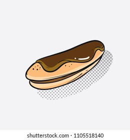 Cookie element for cafe and pastry 