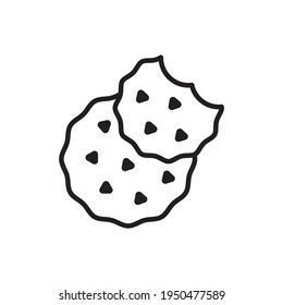 Diseño de iconos de cocina aislado en fondo blanco