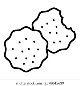 Cookie Icon Element For Design