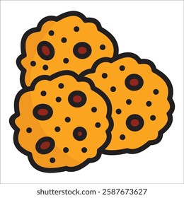 Cookie Icon Element For Design