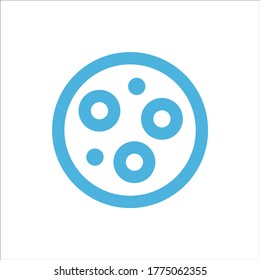 cookie icon flat vector logo design trendy illustration signage symbol graphic simple